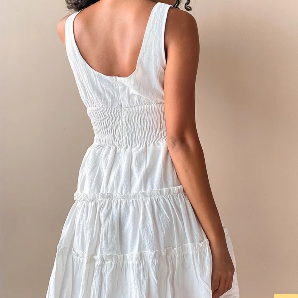 Gorgeous white mini dress